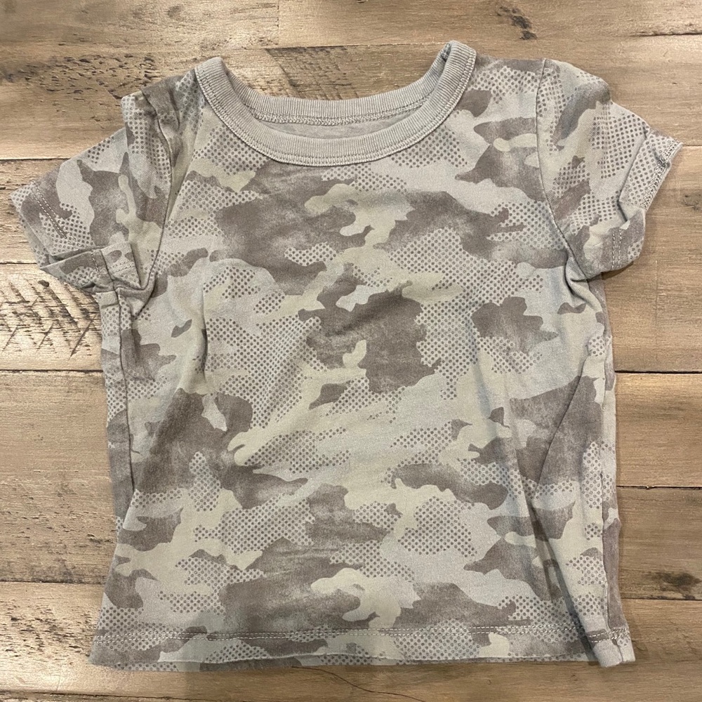 2 for $15💥Joe Fresh Baby Boy Camo Shirt